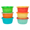 The First Years Take & Toss Toddler Bowls Set - Reusable Toddler Snack Cups - Toddler And Baby Snack Containers With Snap On Lid