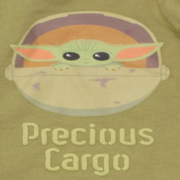 Star Wars The Mandalorian The Child Infant Baby Boys Zip Up Cosplay Costume Coverall Green 6-12 Months