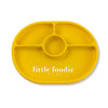 Bella Tunno Suction Plate for Babies & Toddlers, Self-Feeding Dish for Baby Led Weaning, Silicone Divided Plate, Sticks to Highc