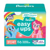 Pampers Training Pants - Easy Ups Girls & Boys - Size 3T-4T, 116 Count, My Little Pony Potty Underwear (Packaging May Vary)