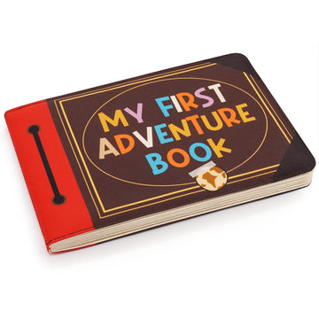 Urban Kiddy My First Adventure Book | Baby Photo Album | Soft Baby Book First Year Baby Album Gift Set For Newborn Toddler & Kid