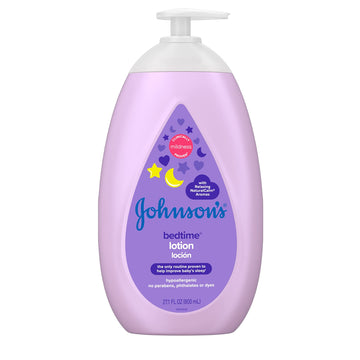 Johnson'S Baby Moisturizing Bedtime Baby Body Lotion With Coconut Oil & Relaxing Naturalcalm Aromas To Help Relax Baby, Hypoalle