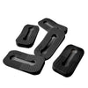 Vadiff (Thick) Silicone Stove & Oven Knob Locks for Child Safety (5 Pk) (Black)