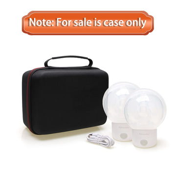 Ltgem Hard Case For 2Pcs Momcozy S12 Pro / S12Pro / S9 / M5 / All Momcozy Wearable Breast Pump Suitable For Storage - Travel Car