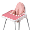 Dadouman Inflatable Supporting Cushion For Ikea High Chair, Baby High Chair Cover With Inflatable Cushion Insert (Coral)