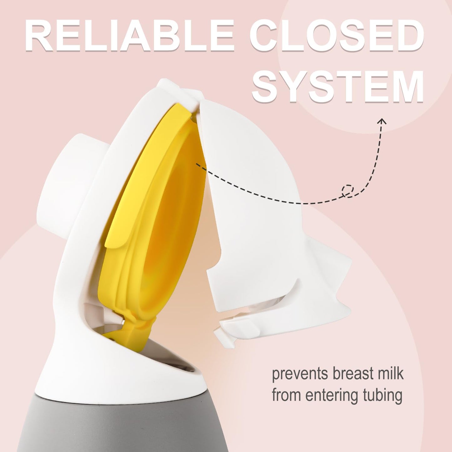 Generic Membrane Compatible With Medela Pump Parts, 2-Pack Bpa Free Silicone Membranes Compatible With Personalfit Flex Connecto