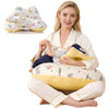 Snowie Soft Feeding Pillow For New Born Baby, Baby Feeding Pillow With Infant Support Cushion, MultiPurpose Nursing Pad With Re