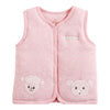 Monvecle Baby Warm Vests Unisex Infant To Toddler Padded Waistcoat (18-24 Months, Pink)