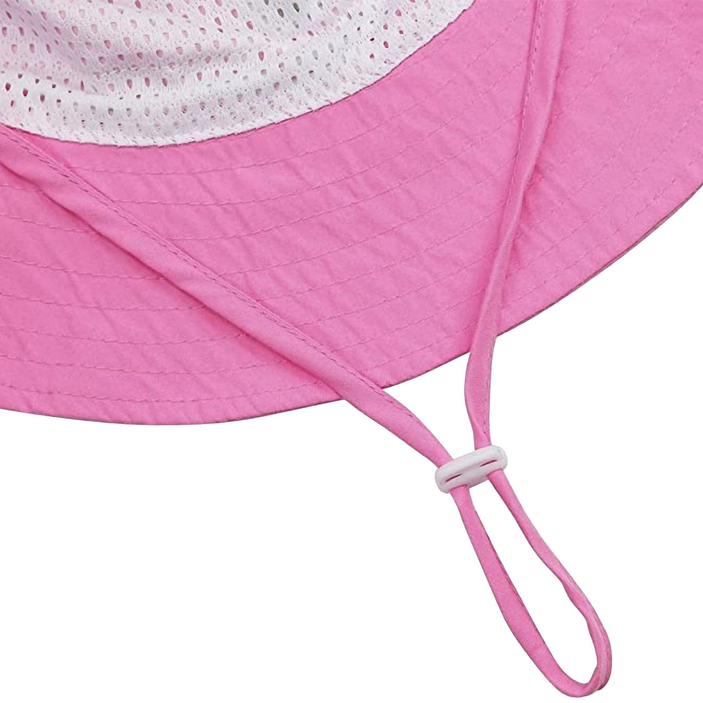 Infant Sun Hat Beach Bucket Hat For Girls 0-6 Months 2Pack