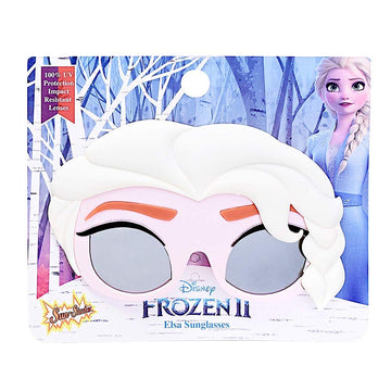 Sun-Staches Frozen Queen Elsa | Lil 'Dress Up Costume Accessory | Uv 400 | One Size Fits Most Kids