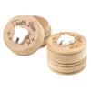 Xunboo Wooden Tooth Fairy Box Dropped Tooth Keepsake Storage Box For Boys And Girls Cute Lost Tooth Holder Toddler Teeth Case (2