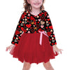 Valentine'S Day Dress For Toddler Girls Cute Love Heart Ruffle Tutu Tulle Dresses Birthday Outfits 2-3T