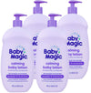 Baby Magic Calming Lotion 30oz Pack of Free of Parabens Phthalates Sulfates and Dyes, Lavender & Chamomile, Pack of 4