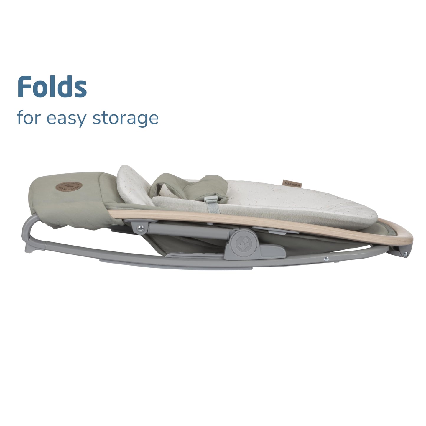 Maxi-Cosi Kori 2-In-1 Baby Bouncer Seat For Infants, Baby Rocker Chair, Portable Baby Bouncer, Classic Green