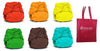 Rumparooz One Size Cloth Diaper Covers, 6 Pack, Gender Neutral Colors With Reusable Dainty Baby Bag Bundle (Snap) (Neutral Color