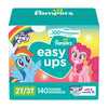 Pampers Training Pants - Easy Ups Girls & Boys - Size 2T-3T, 140 Count, My Little Pony Potty Underwear (Packaging May Vary)
