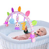 Caterbee Travel Arch Bassinet Toys For Baby Hanging On Stroller, Crib & Pram. Activity Toy Bar For Baby Bouncer(Purle)