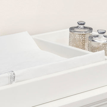 Delta Children Contoured Changing Pad, White