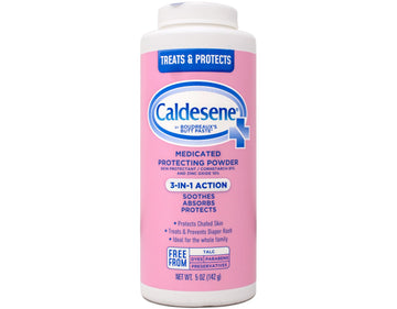 Caldesene Medicated Protecting Powder | 5 Ounce | With Zinc Oxide & Cornstarch | Helps Protect Irritated, Chafed Skin | Ideal Fo