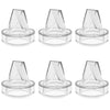 6 Pack Silicone Duckbill Valve Compatible With S9 / S12 / S9Pro / S12Pro Wearable Breast Pump, Electric Breast Pump Parts Access