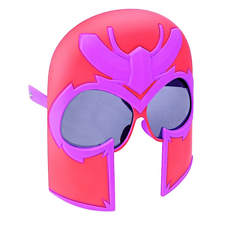 Sun-Staches Costume Sunglasses Magneto Party Favors Uv400