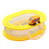 SECRET DESIRE Rail Car Storage Box Portable Car Toy Organizer for Boys Girls Children Kids Yellow|Developmental Baby Toys