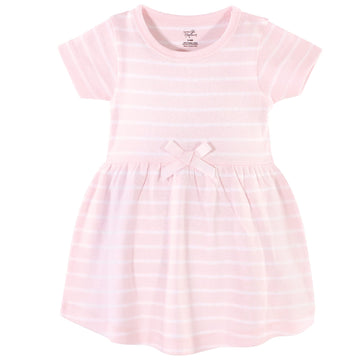 Hudson Baby Infant And Toddler Girl Cotton Dresses Elephant Princess, 12-18 Months