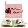 Baby Soft Photo Albums My First Family Album Soft Cloth Baby Photo Book My First Family Photo Album -Soft Cloth,Baby Safe,Holds