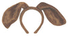 Petitebella Long Ear Dog Headband (Brown, One Size)