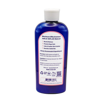 Squeaky Cheeks Baby Powder (5Oz) | Organic | Unscented Talc-Free And All Natural Powder | Effective Relief From Rash Wetness And