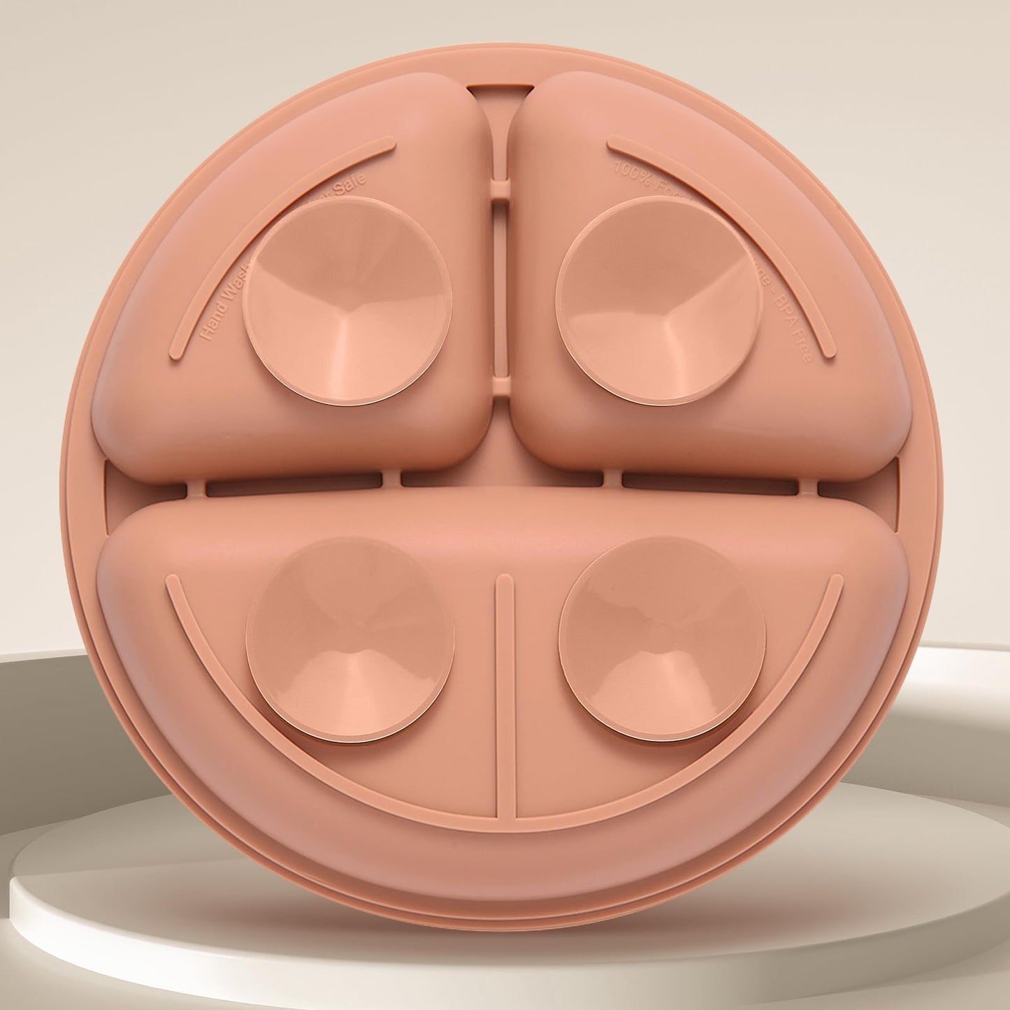 Eascrozn Silicone Baby Feeding Set, 2 Pack Divided Suction Plates For Baby, 2 Pack Spoons And Forks Set Baby Eating Essentials,