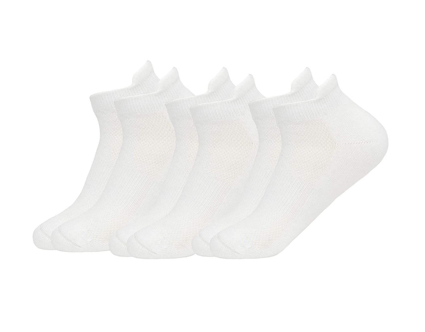 Torofly Unisex Ankle Length Organic Combed Cotton Socks (Ind/Uk 711 Shoe Size) For Running, Sports & Gym, Anti Odour Breathable