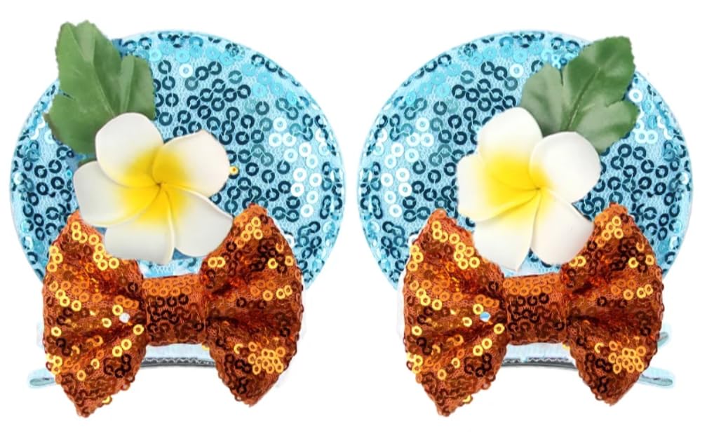 Clgift Minnie Ears Baby/Toddler Headband (Moana Hair Clip)