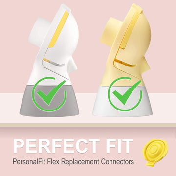Generic Membrane Compatible With Medela Pump Parts, 2-Pack Bpa Free Silicone Membranes Compatible With Personalfit Flex Connecto