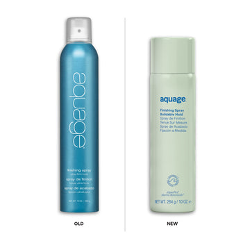 Aquage Finishing Spray, Firm Hold Hairspray, Delivers Humidity Resistance And Lasting Style Retention With Max Shine High Voc, 1