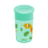 Dr. Browns Milestones Cheers 360 Cup Spoutless Transition Cup, Travel Friendly & Leak-Free Sippy Cup, Turquoise Snake, 10 Oz/300