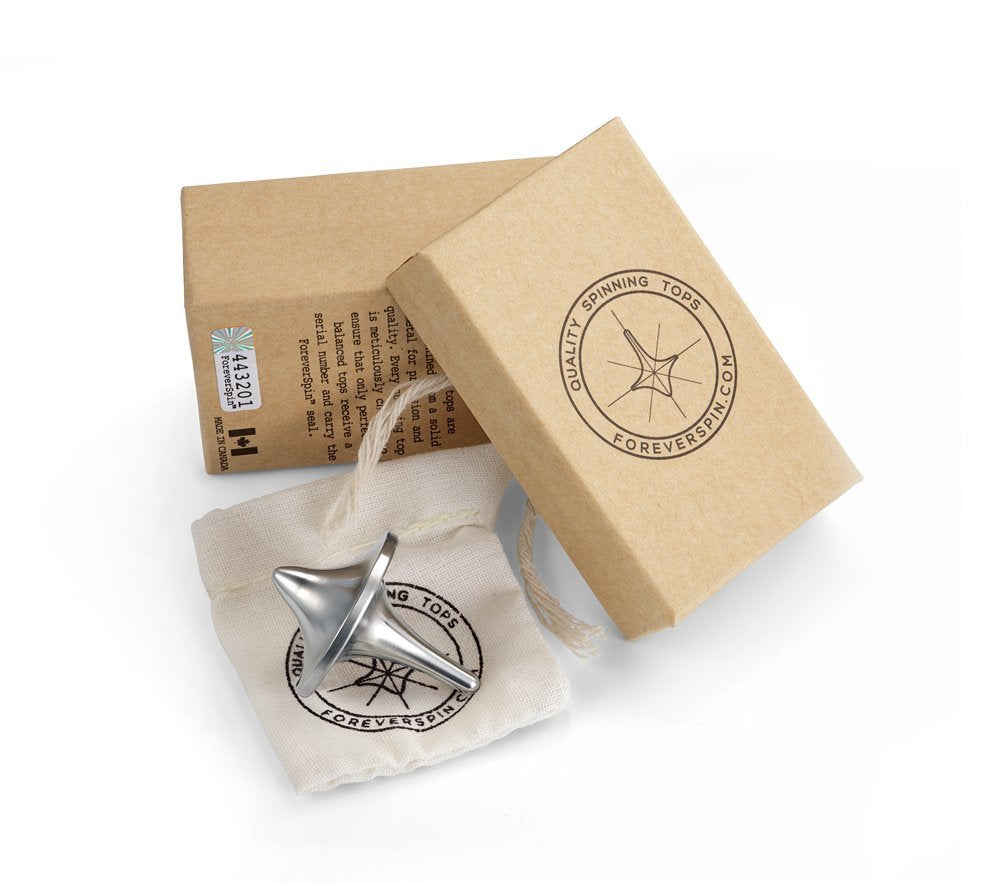 Foreverspin Aluminum Top - World Famous Spinning Tops
