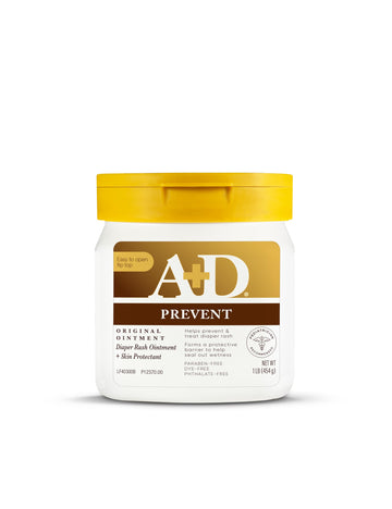 A+D Original Diaper Rash Ointment, Skin Protectant With Lanolin And Petrolatum, (Packaging May Vary) Cream 16 Ounce (Pack Of 1)