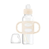 Dr. Brown'S Milestones Narrow Sippy Spout Bottle With 100% Silicone Handles, Easy-Grip Handles With Soft Sippy Spout, 8Oz/250Ml,
