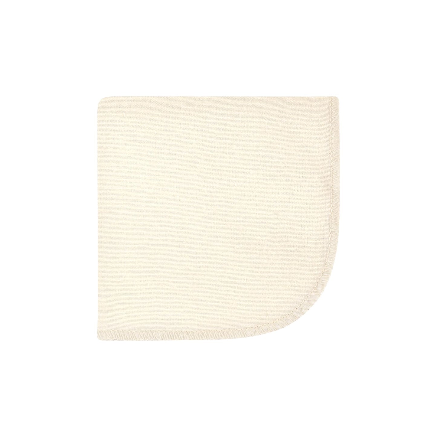 Hudson Baby Unisex Baby Flannel Cotton Washcloths 10-Pack, Neutral Safari World, One Size