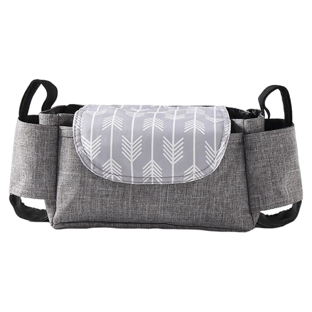 LOOM TREE Baby Stroller Organizer Bottle Cup Holder Diaper Bags Nappy Bag Arrows | Strollers & Accessories | Stroller Accessorie