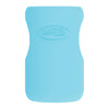 Dr. Brown'S Natural Flow Options+ Glass Baby Bottle Sleeves,100% Silicone,9 Oz,Wide-Neck,Blue