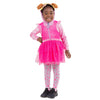 Nickelodeon Paw Patrol Skye Little Girls Cosplay Tulle Costume Dress And Tights 6-6X