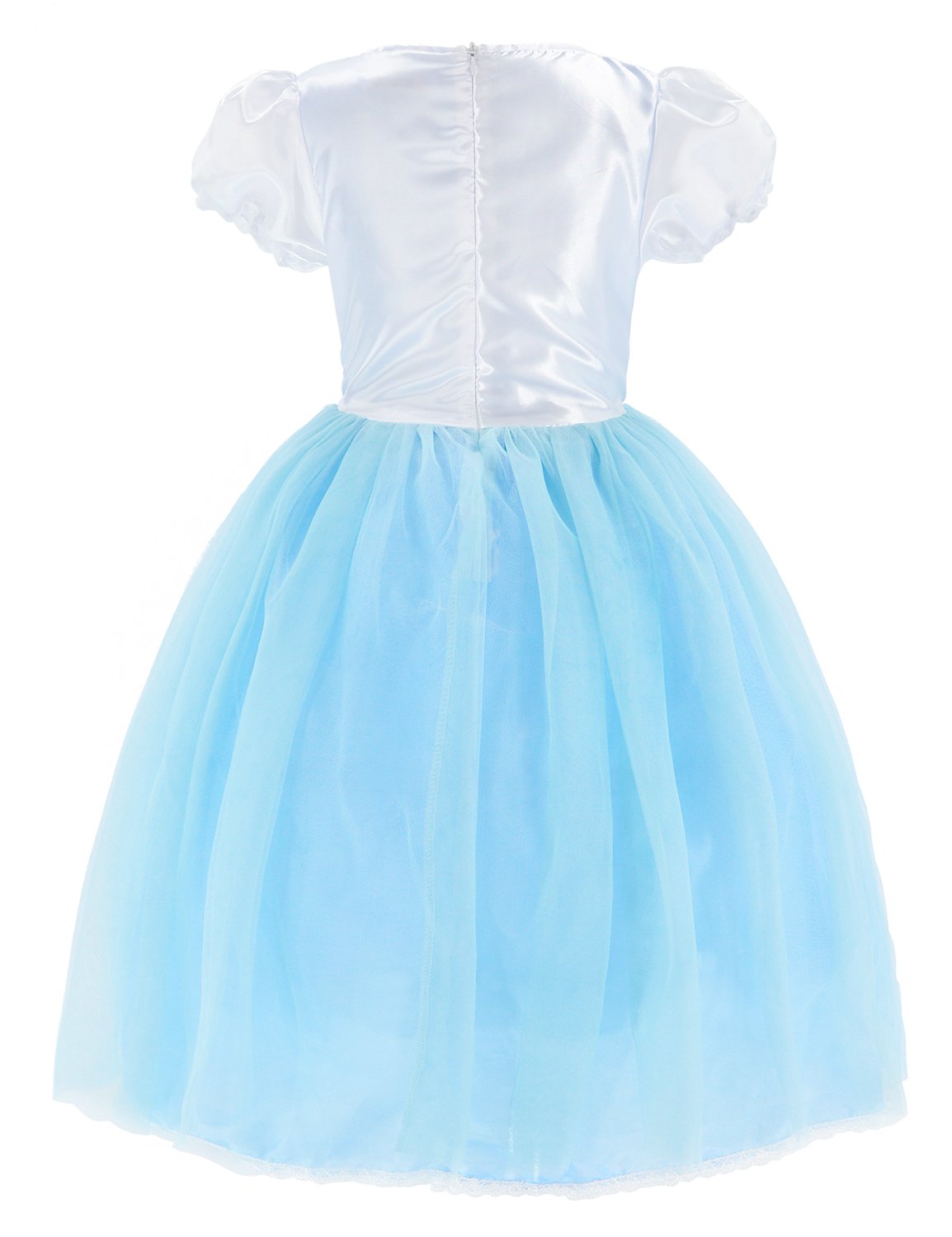 Princess Costumes Fancy Party Birthday,Christmas Dress Up For Little Girls With Accessories 3T 4T (110)