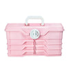 Best Kept | Portable Carrying Case | Diaper Caddy Organizer | Plastic | Portable Storage Box | Baby Shower For Girl | Newborn Es