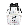 Personalized Baby Diaper Bag Backpack for Women, Custom Name Nursing Mommy Daypack, Diaper Bag for Girls Boys, New Mom Gifts (Bo
