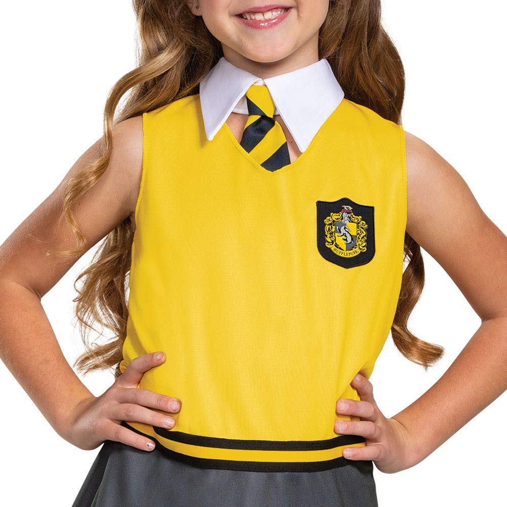 Disguise Dg108049K Girls Hufflepuff Dress Classic Child Costume - Medium - 7-8