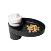 Travel Tray Oval Usa Made Extend Your Current Cup Holder To Hold A Cup Plus A Tray For Snacks, Toys And Accessories. Use In A Ca