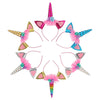 Sunovelties 6 Pack Unicorn Horn Headband Ears Photo Props Birthday Outfit Cosplay Costume Party Supplies For Teens And Adults Gi