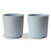 Mushie Dinnerware Cups For Kids | Made In Denmark, Set Of 2 (Powder Blue)